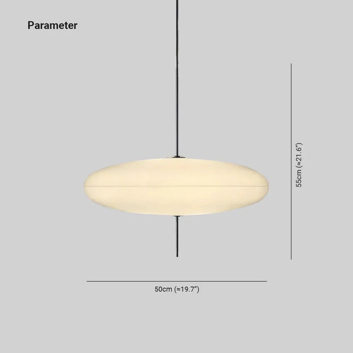Quor Suspension Ovale Nordique Moderne - Neutralighting