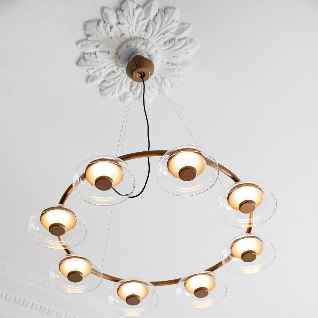 Aethera Lustre circulaire en verre - Neutralighting