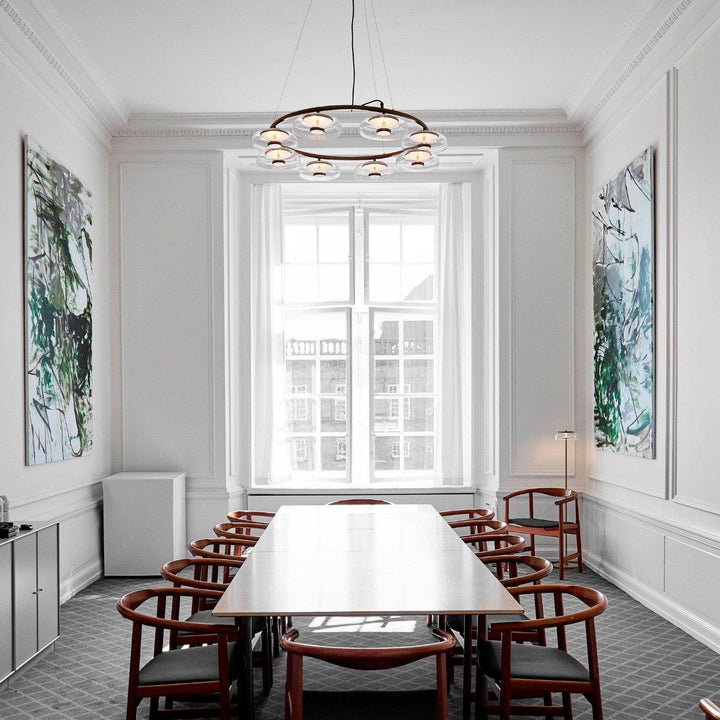 Aethera Lustre circulaire en verre - Neutralighting