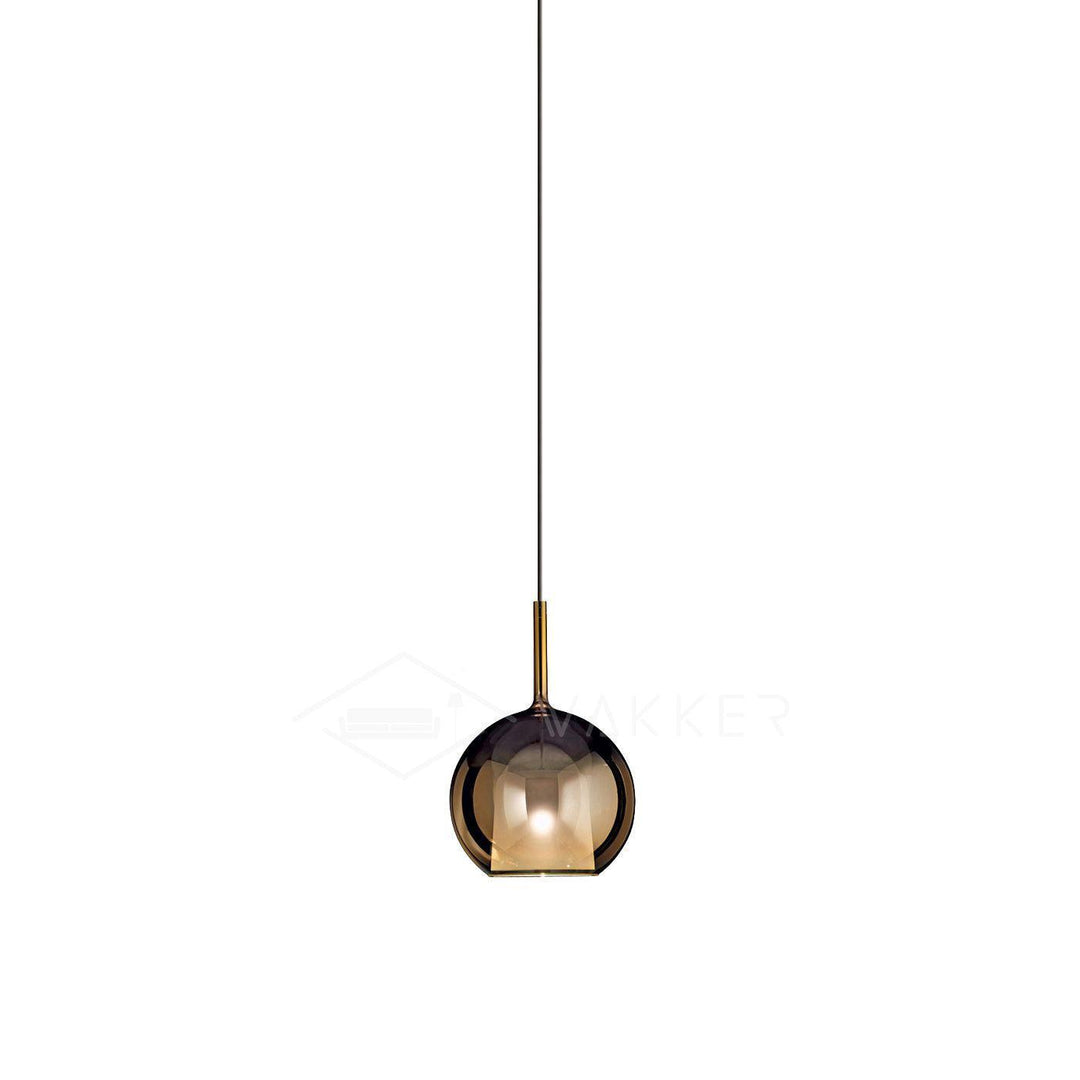 Lustra Suspension en Verre Fumé Rond - Neutralighting