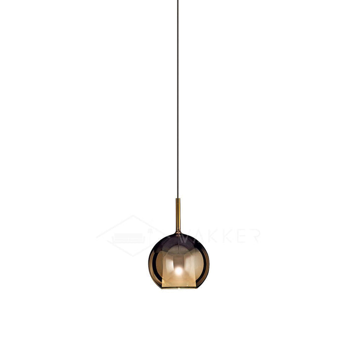 Lustra Suspension en Verre Fumé Rond - Neutralighting