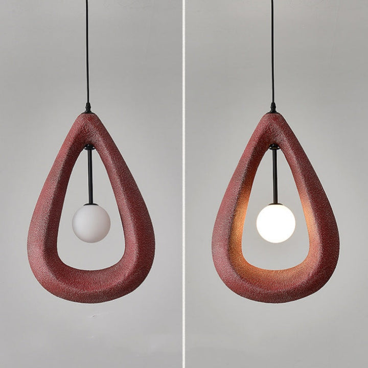 Avi Moderne Creux PVC Suspension Chambre à Coucher - Neutralighting