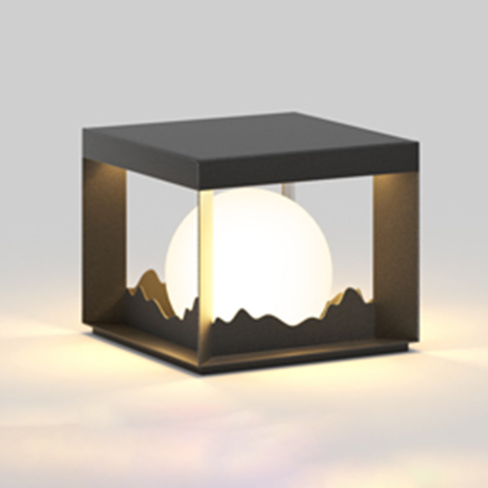 Ray Lampe de Poteau Solaire, Montagne, L 25/30/40CM - Neutralighting