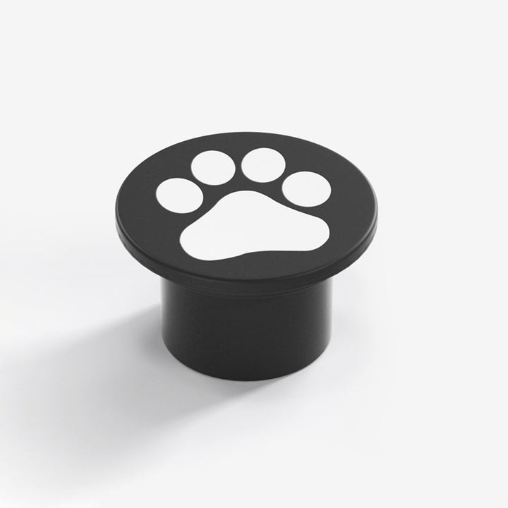 Aria Lampe Extérieure au Sol Patte de chat Moderne, Métal, Gris, Cour - Neutralighting