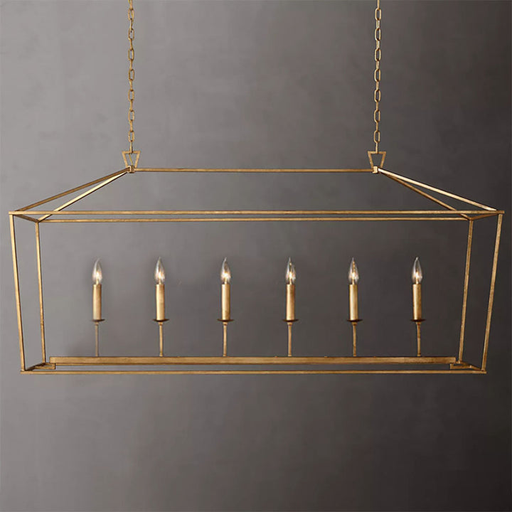 Silva Vintage Design Métal LED Suspension Salle À Manger/Salon - Neutralighting
