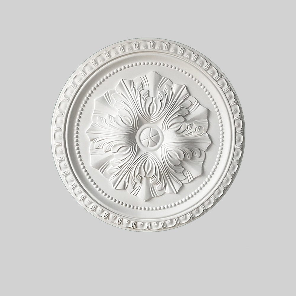 Ray Plaque de Plafond en Plâtre Vintage de style français, Accessoires d&