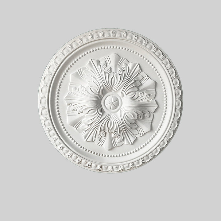 Ray Plaque de Plafond en Plâtre Vintage de style français, Accessoires d&