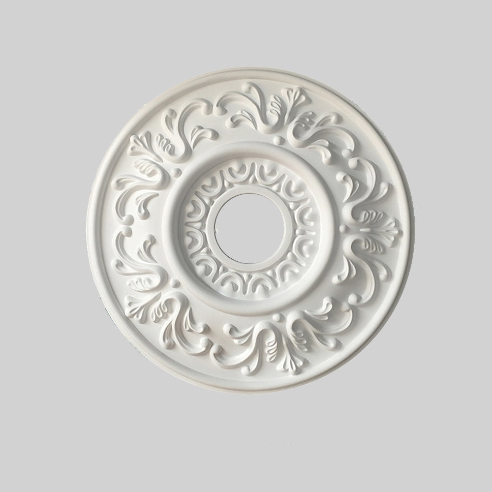 Ray Plaque de Plafond en Plâtre Vintage de style français, Accessoires d&