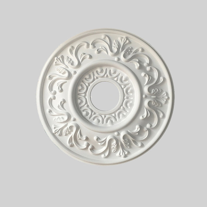 Ray Plaque de Plafond en Plâtre Vintage de style français, Accessoires d&