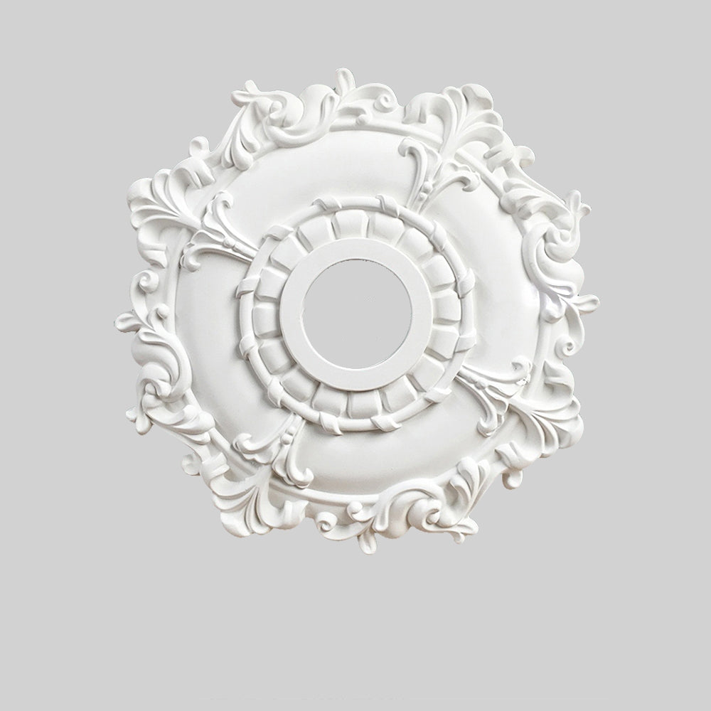 Ray Plaque de Plafond en Plâtre Vintage de style français, Accessoires d&