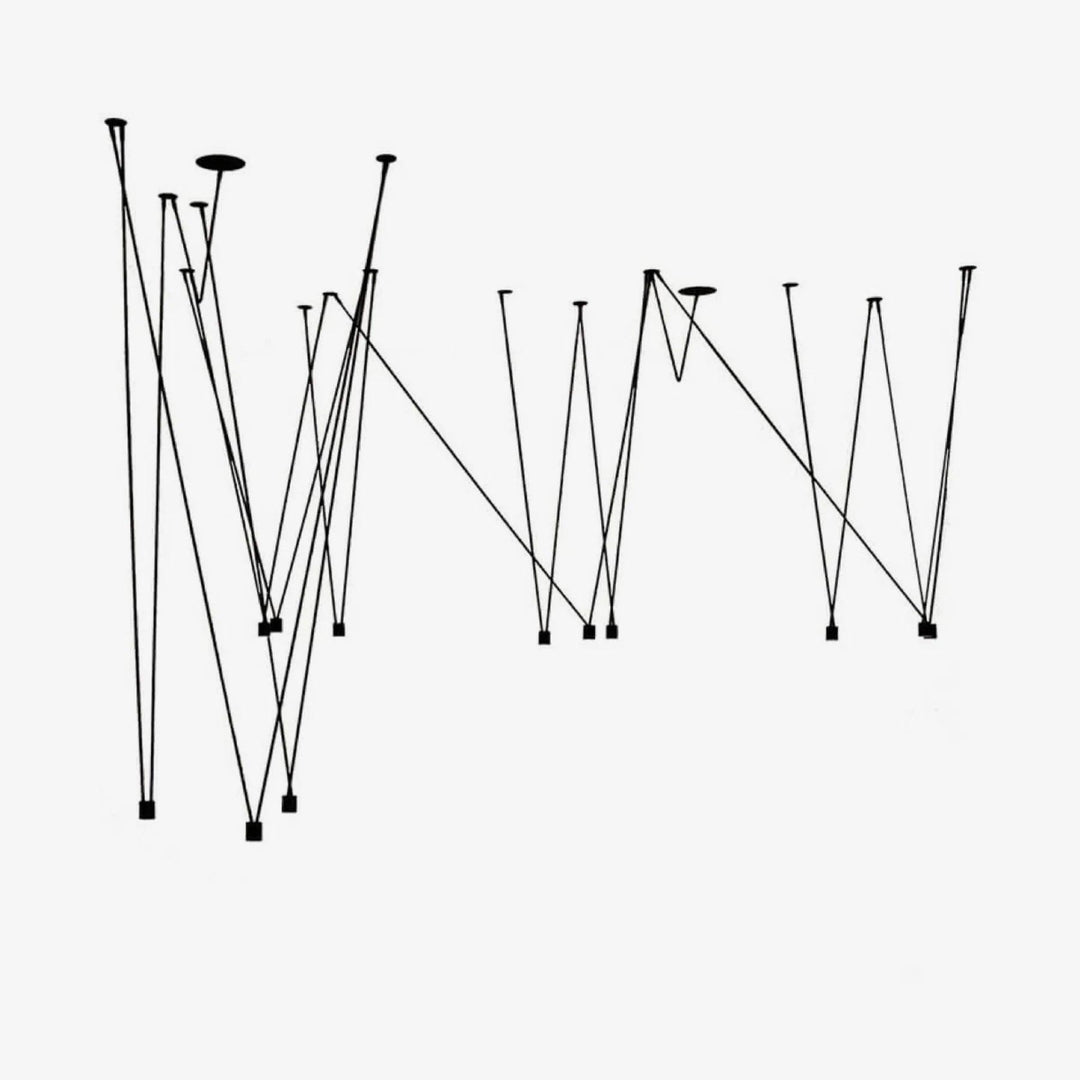 Lustra Collection de Suspensions Lampes Fils Câblés Fins - Neutralighting